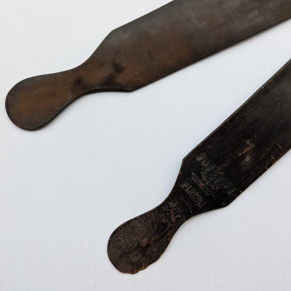 Vintage / Antique John Primble Barber Razor Strop Sharpener - Picture 14 of 16